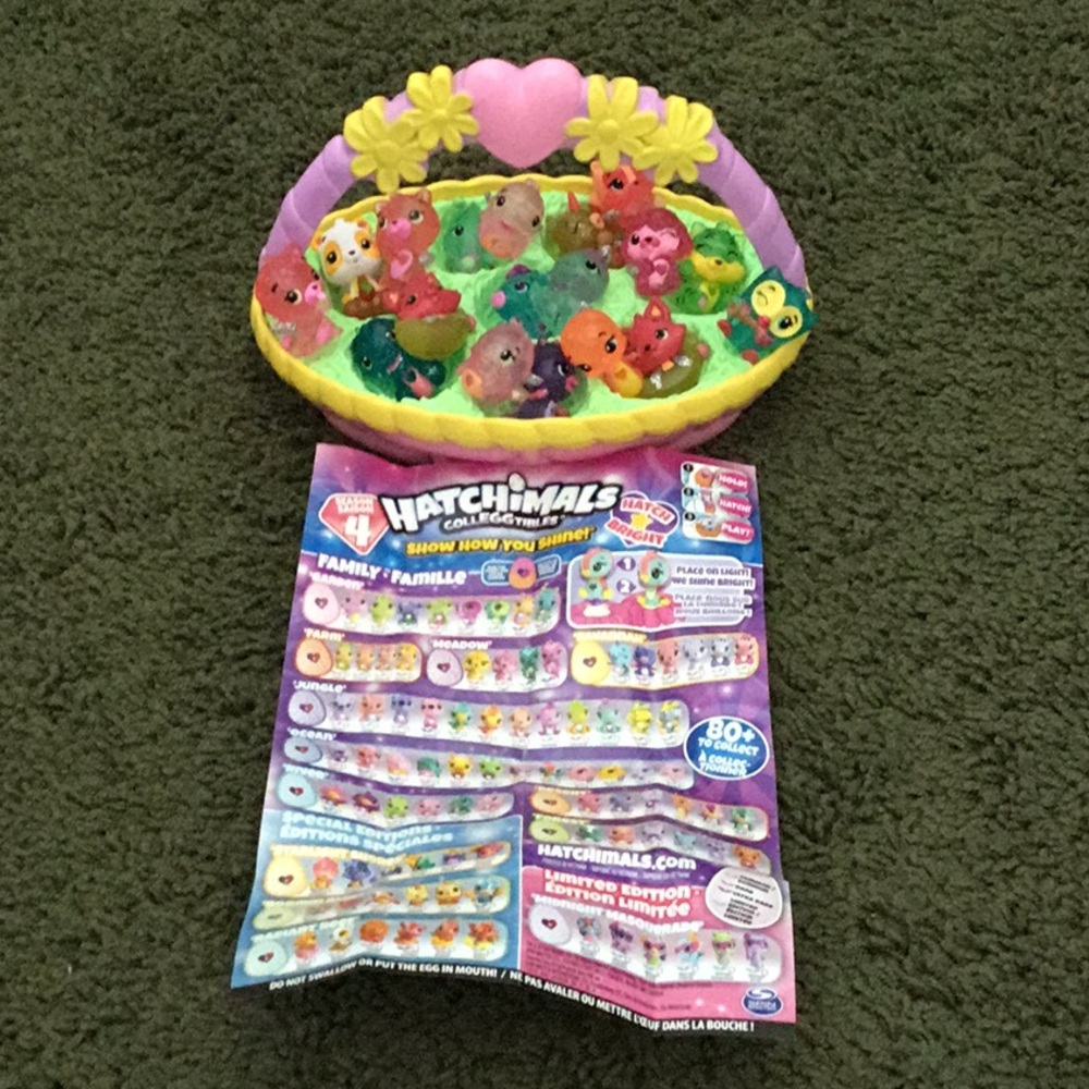 Hatchimals basket bundle
